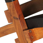 Chaise De Relaxation Pliable Cuir Véritable
