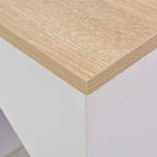Table De Bar Avec Armoire Blanc 115X59X200 Cm