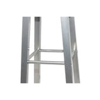 Tabouret De Bar Lot De 2 Métal Avec Siège En Mdf