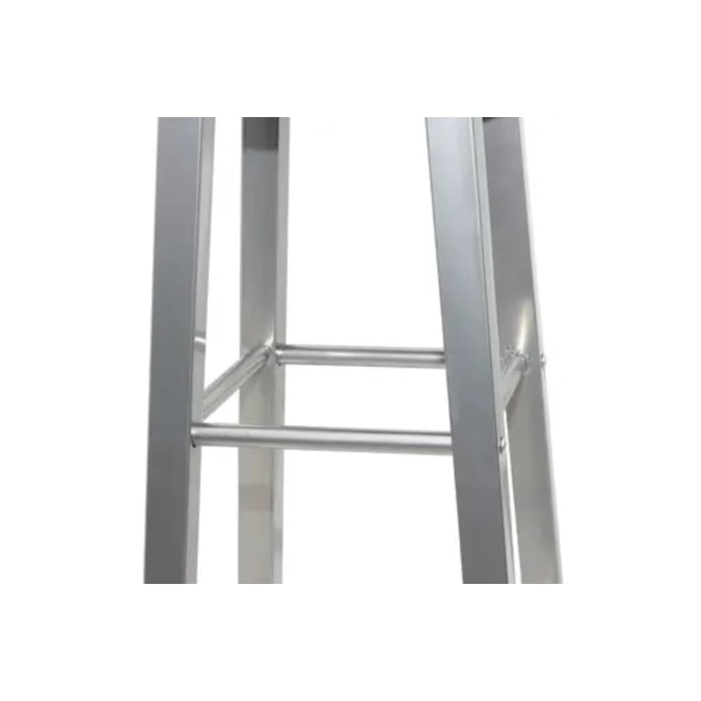 Tabouret De Bar Lot De 2 Métal Avec Siège En Mdf