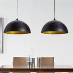 Plafonnier 2 Pcs Hauteur Réglable Semi-Sphérique