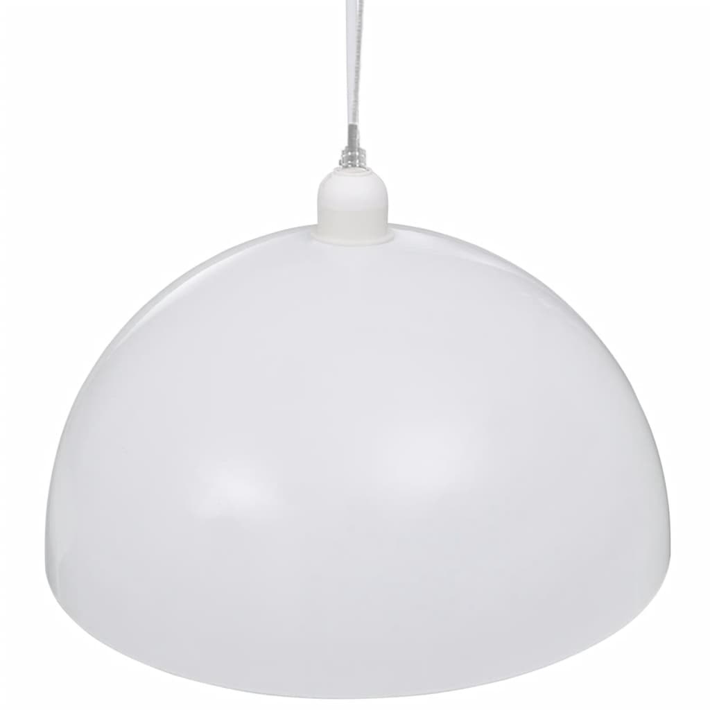 Plafonnier 2 Pcs Hauteur Réglable Semi-Sphérique