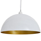Plafonnier 2 Pcs Hauteur Réglable Semi-Sphérique