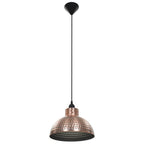 Plafonnier 2 Pcs Semi-Sphérique Couleur Cuivre
