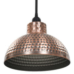 Plafonnier 2 Pcs Semi-Sphérique Couleur Cuivre