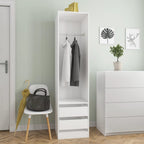 Garde-Robe Bois D'ingénierie Blanc