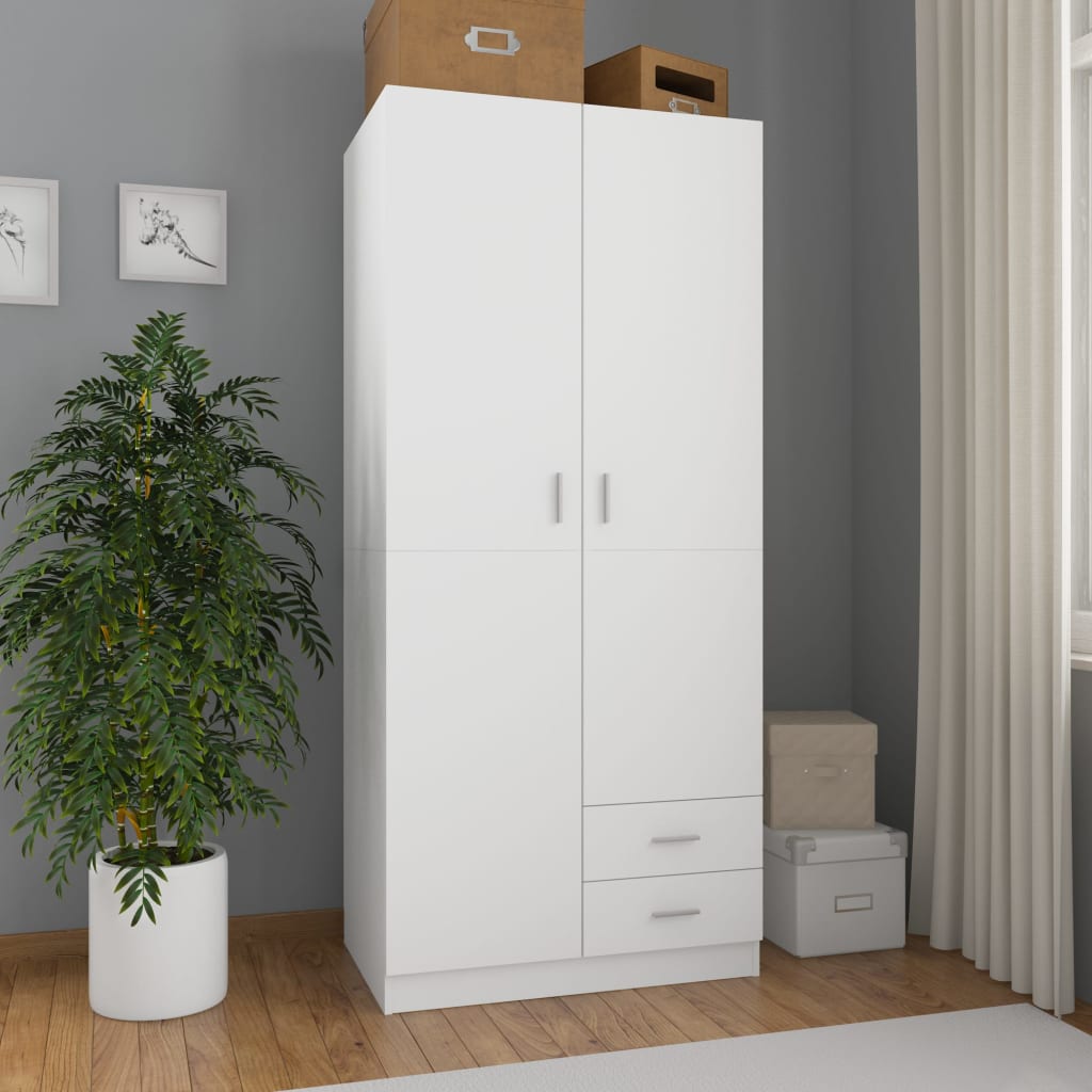 Garde-Robe 80X52X180 Cm Bois D'ingénierie