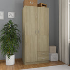 Garde-Robe 80X52X180 Cm Bois D'ingénierie