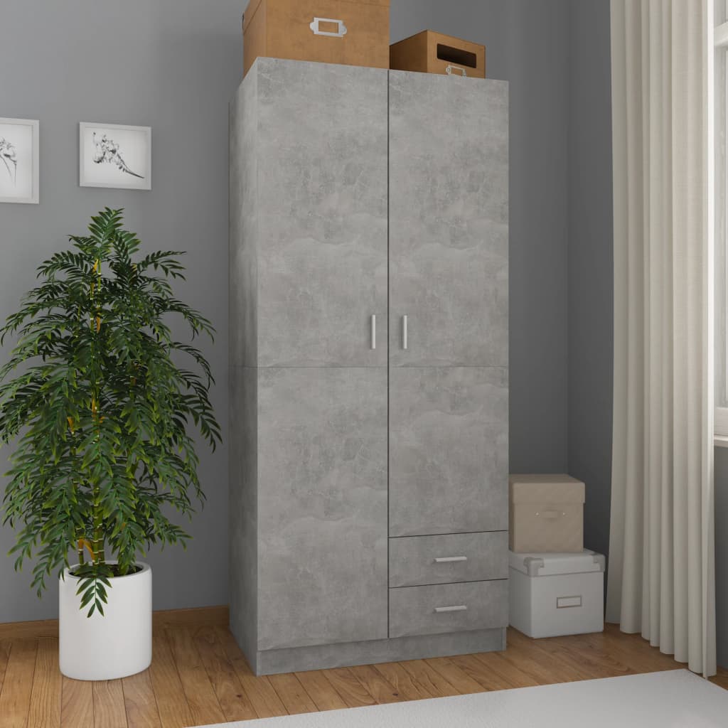 Garde-Robe 80X52X180 Cm Bois D'ingénierie