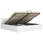Cadre De Lit Avec Rangement Hydraulique Similicuir