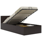 Cadre De Lit Avec Rangement Hydraulique Similicuir