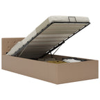 Cadre De Lit Avec Rangement Hydraulique Similicuir