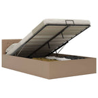 Cadre De Lit Avec Rangement Hydraulique Similicuir