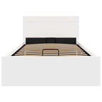 Cadre De Lit À Rangement Hydraulique Sans Matelas Avec Led