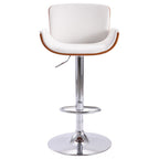 Tabouret De Bar Blanc Similicuir