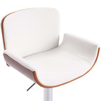 Tabouret De Bar Blanc Similicuir
