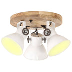 Plafonnier Industriel 25 W 42X27 Cm E27 Blanc