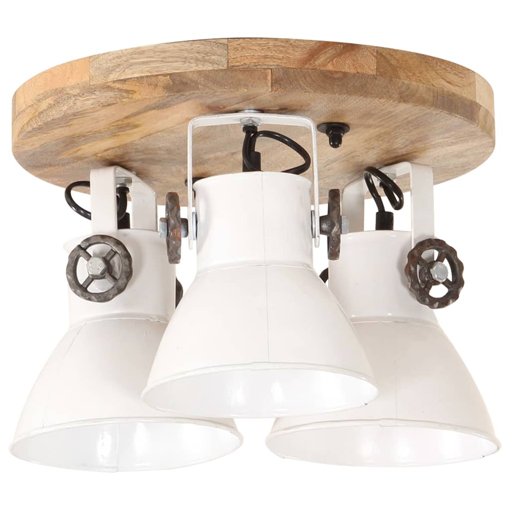 Plafonnier Industriel 25 W 42X27 Cm E27 Blanc