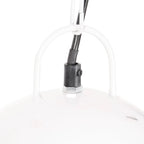 Lampe Suspendue Industrielle 25 W Rond 42 Cm E27 Blanc