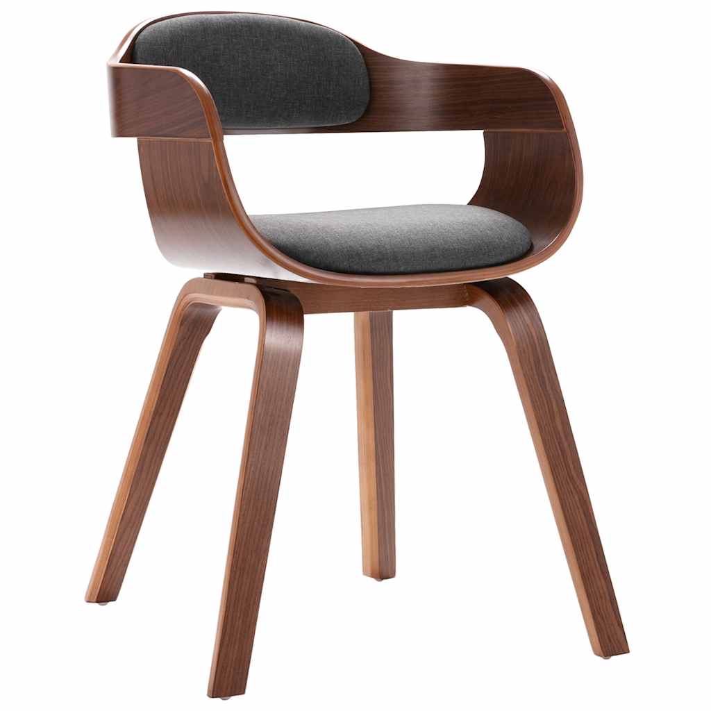 Chaise De Salle À Manger Bois Courbé Et Similicuir