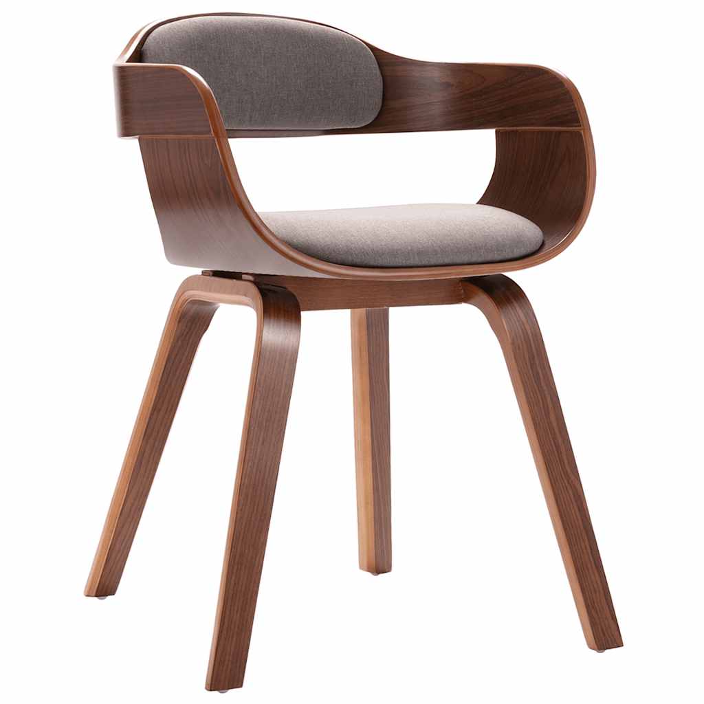 Chaise De Salle À Manger Bois Courbé Et Similicuir