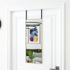 Miroir De Porte Verre Et Aluminium