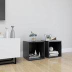 Meubles Tv 4 Pcs 37X35X37 Cm Bois D’ingénierie