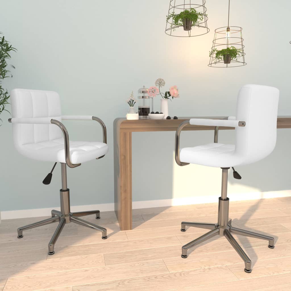 Chaise Pivotante De Salle À Manger Similicuir