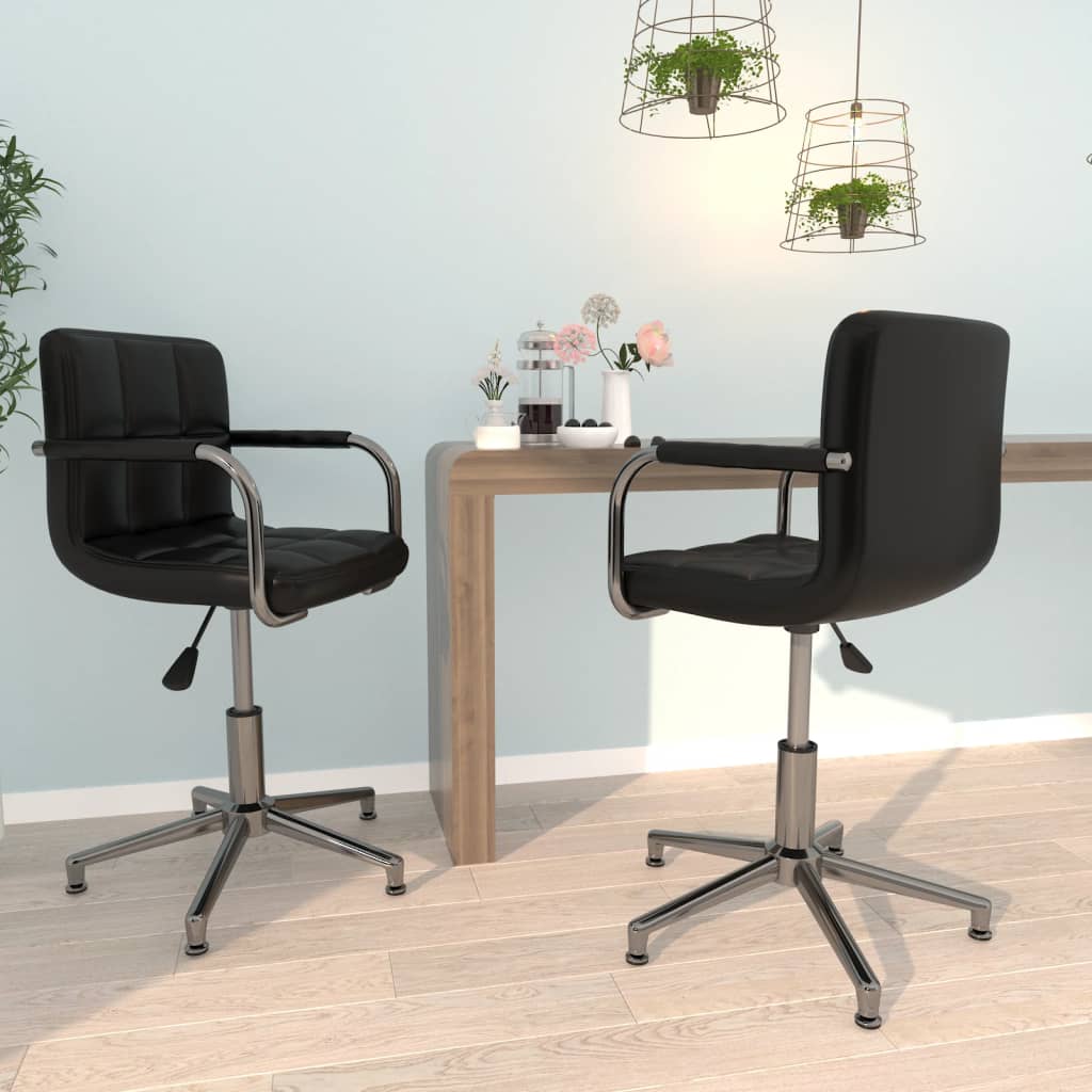 Chaise Pivotante De Salle À Manger Similicuir