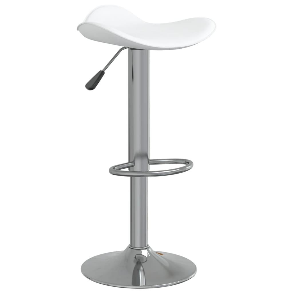 Tabouret De Bar Acier Chromé Et Cuir Artificiel