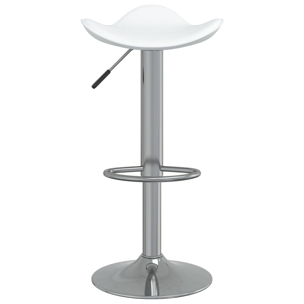 Tabouret De Bar Acier Chromé Et Cuir Artificiel