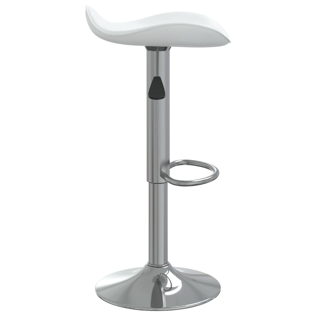 Tabouret De Bar Acier Chromé Et Cuir Artificiel