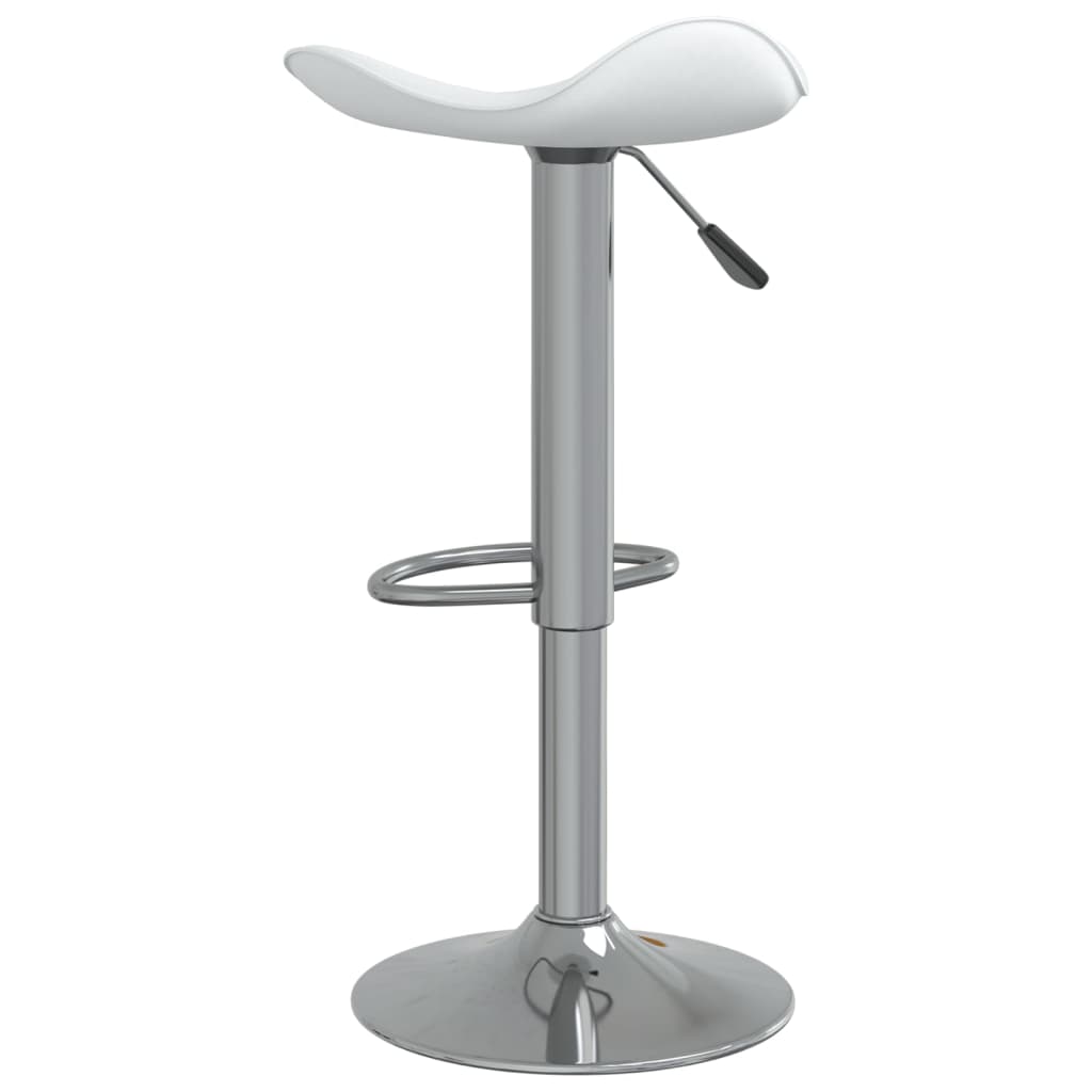 Tabouret De Bar Acier Chromé Et Cuir Artificiel