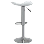 Tabouret De Bar Acier Chromé Et Cuir Artificiel
