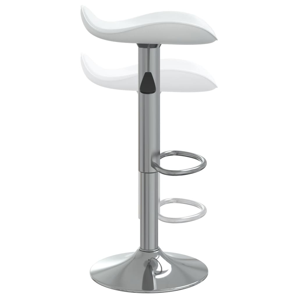 Tabouret De Bar Acier Chromé Et Cuir Artificiel