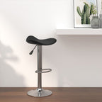 Tabouret De Bar Acier Chromé Et Cuir Artificiel