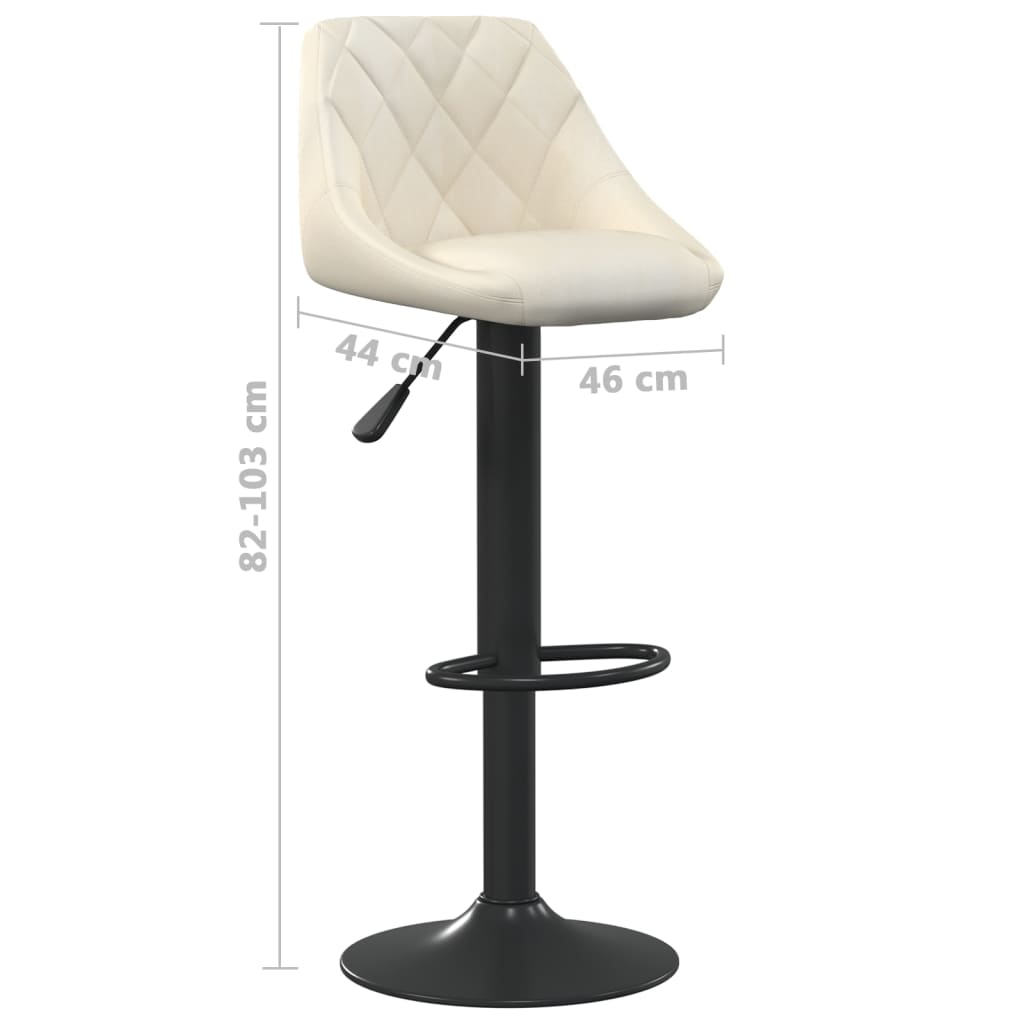 Tabouret De Bar Velours