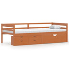 Cadre De Lit Avec Rangement Sans Matelas 90X200 Cm
