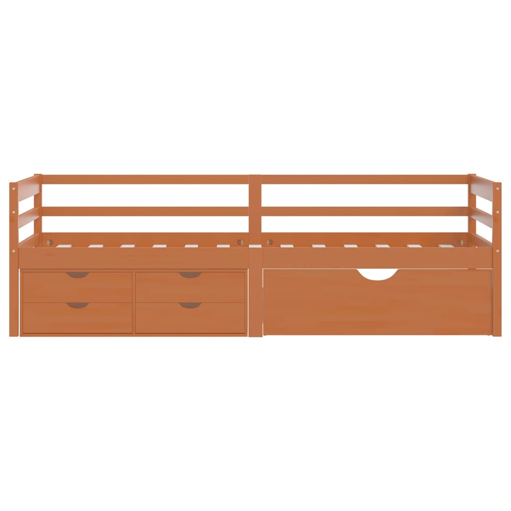 Cadre De Lit Avec Rangement Sans Matelas 90X200 Cm