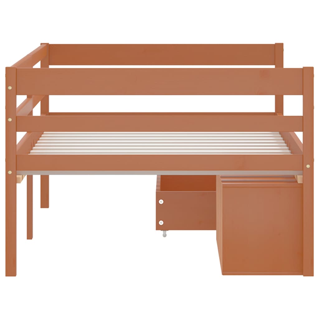 Cadre De Lit Avec Rangement Sans Matelas 90X200 Cm