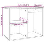 Armoire De Dressing 80X40X65 Cm Bois D'ingénierie
