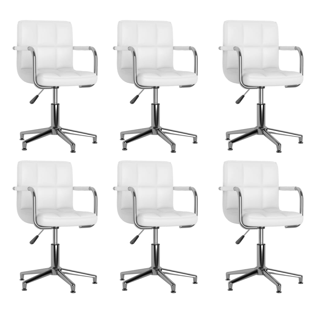 Chaise Pivotante De Salle À Manger Similicuir