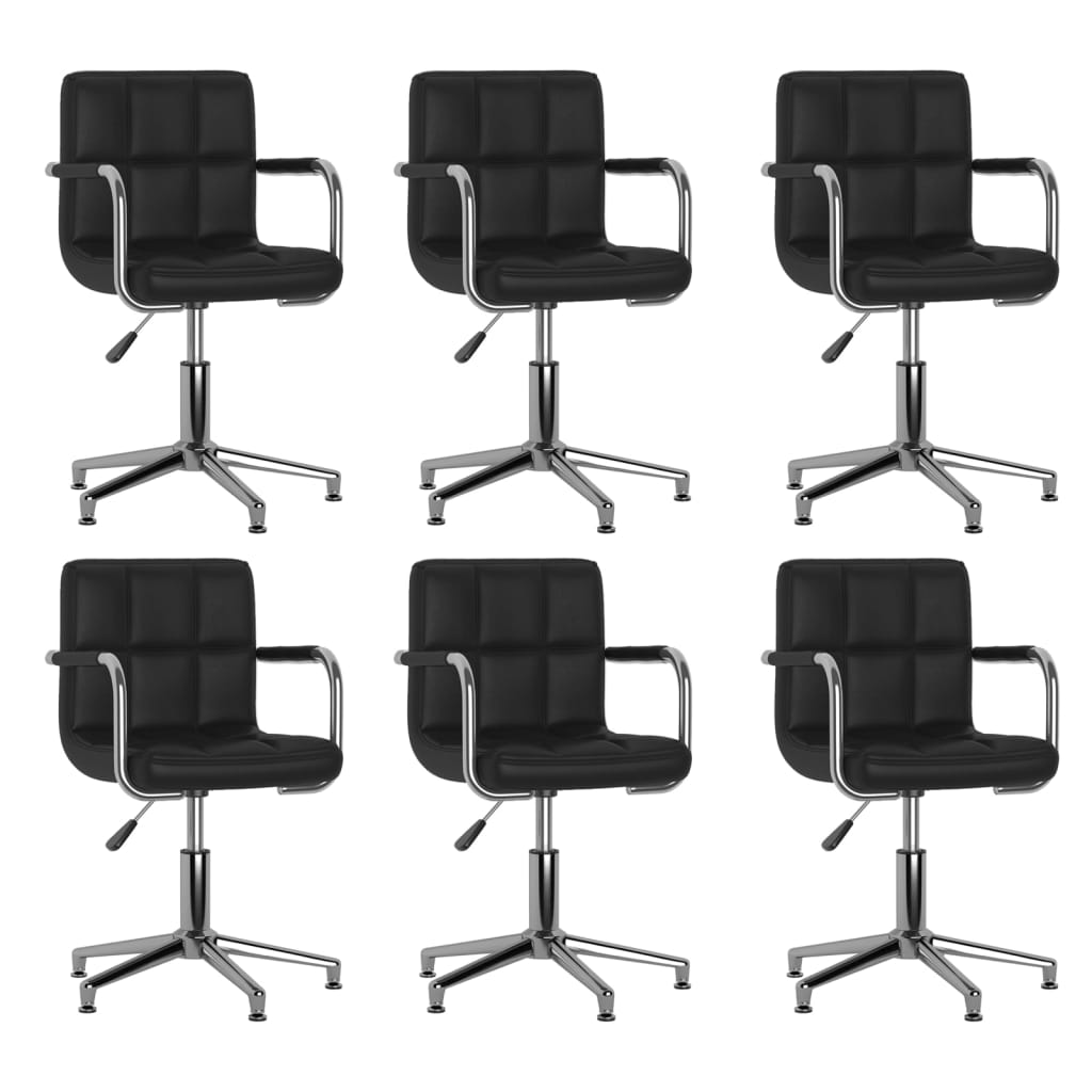 Chaise Pivotante De Salle À Manger Similicuir