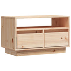 Meuble Tv 60X35X37 Cm Bois De Pin Massif