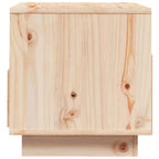 Meuble Tv 60X35X37 Cm Bois De Pin Massif