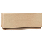 Meuble Tv 110,5X35X44 Cm Bois De Pin Massif