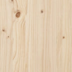 Meuble Tv 110,5X35X44 Cm Bois De Pin Massif