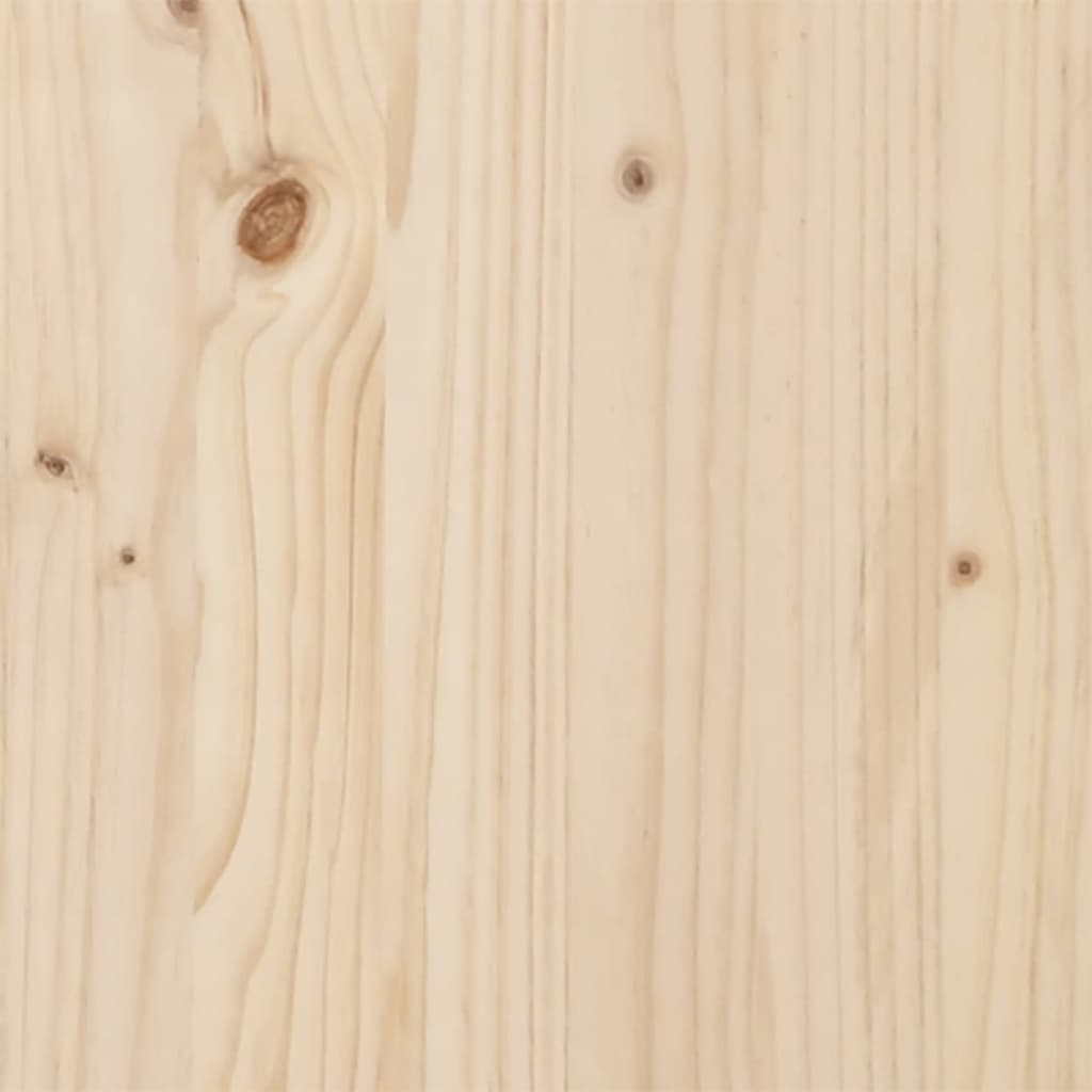 Meuble Tv 110,5X35X44 Cm Bois De Pin Massif