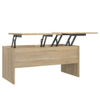 Table Basse 102X50,5X46,5 Cm Bois D'ingénierie