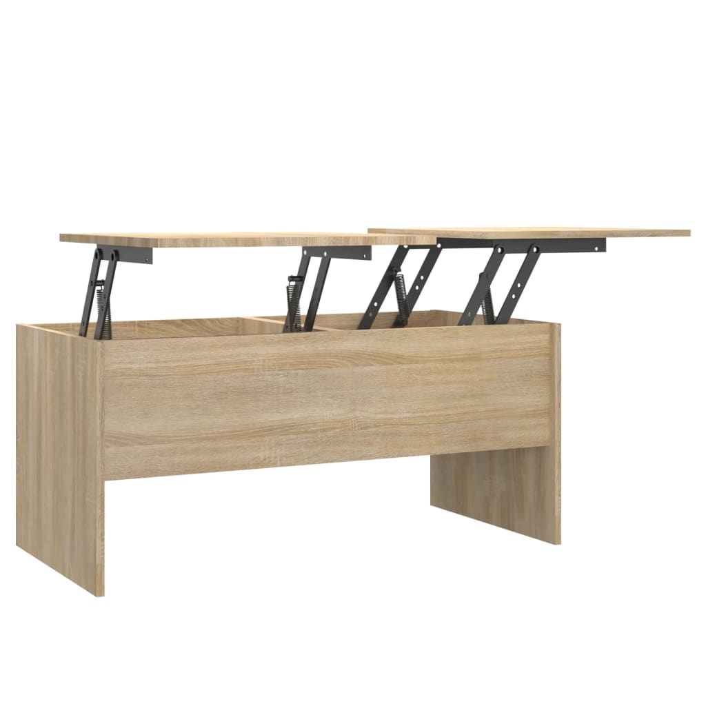 Table Basse 102X50,5X46,5 Cm Bois D'ingénierie